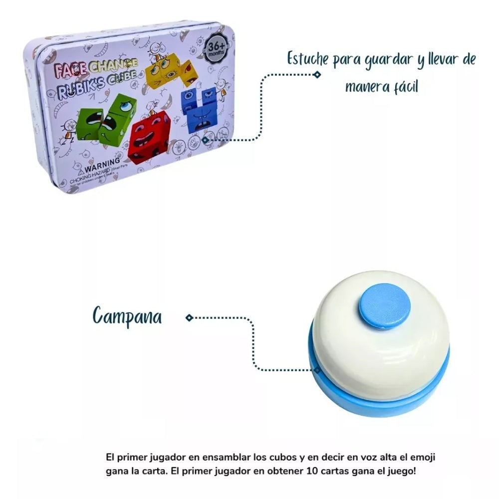 Cambia Caritas Emojis Divertido Juego De Mesa