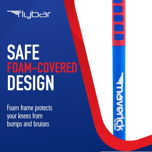 Flybar Maverick Pogo Stick para Salto, niños de 5 años en adelante, 40 a 80 libras, perfecto para principiantes, asas de fácil agarre, clavijas antideslizantes, juguetes al aire libre para niños, juguetes de salto