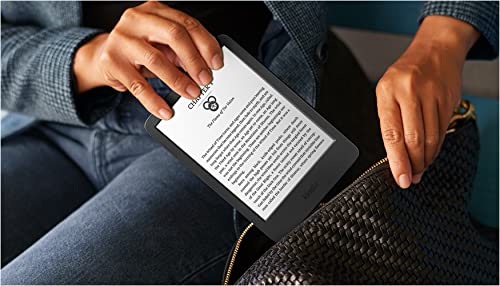 Kindle, dispositivo especial para la lectura. Fácil lectura con una pantalla tipo papel y sin reflejo. La luz frontal regulable y el modo oscuro facilitan la lectura, día y noche. Ligero y compacto, pantalla de 6” – Negro