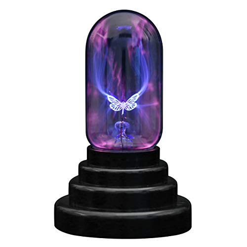 Lámpara de plasma de mariposa, USB, Mágica luz relámpago sensible al tacto, para decoraciones, niños, dormitorio, regalos