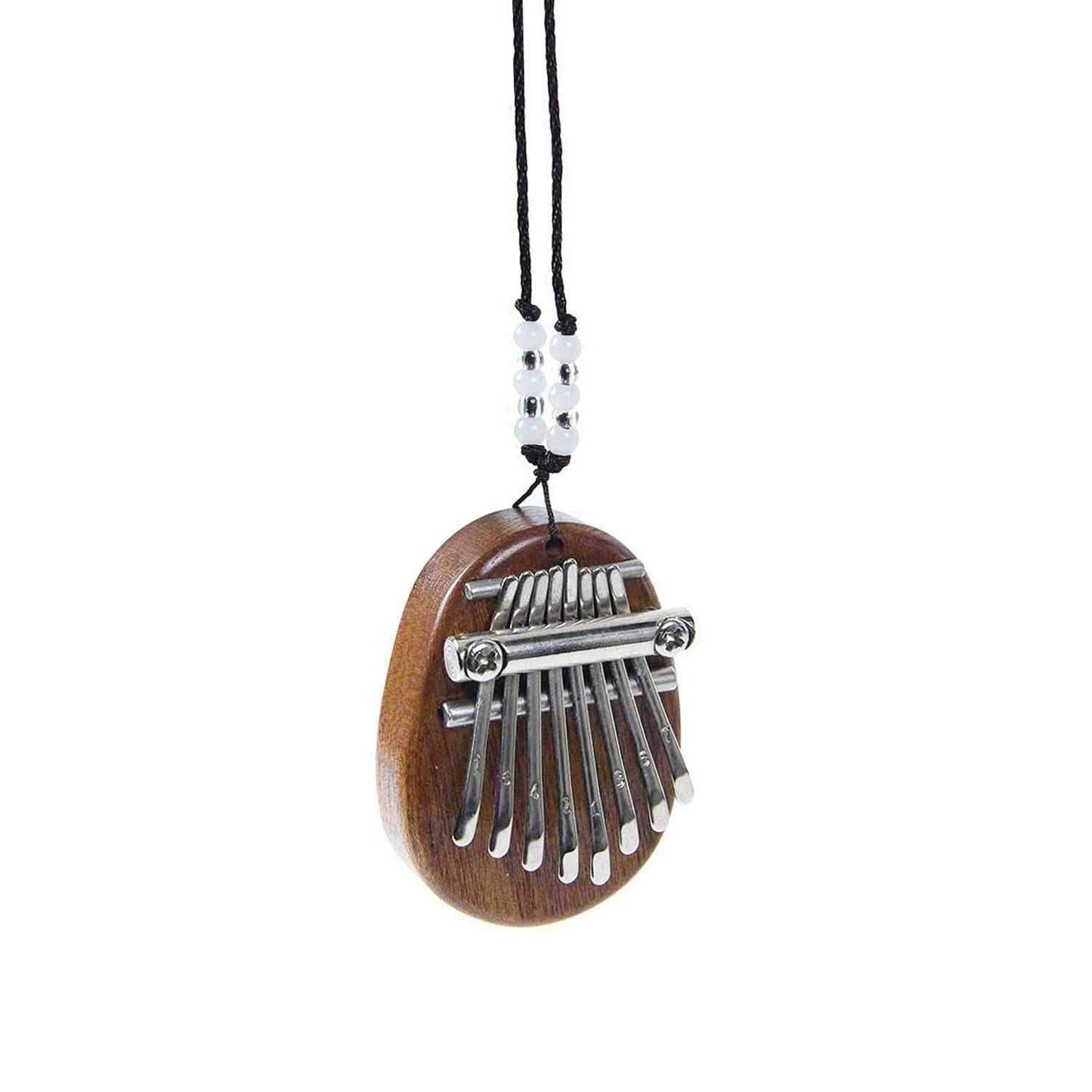 Piano de pulgar Mini Kalimba de madera maciza de alta calidad. instrumento musical portátil. 8 teclas Mini Kalimba dedo pulgar piano marimba musical buen accesorio colgante regalo