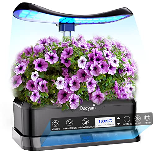 Sistema de cultivo hidropónico, aerogarden, jardín interior, jardín de hierbas interior, maceta hidropónica. Regalo para todoss