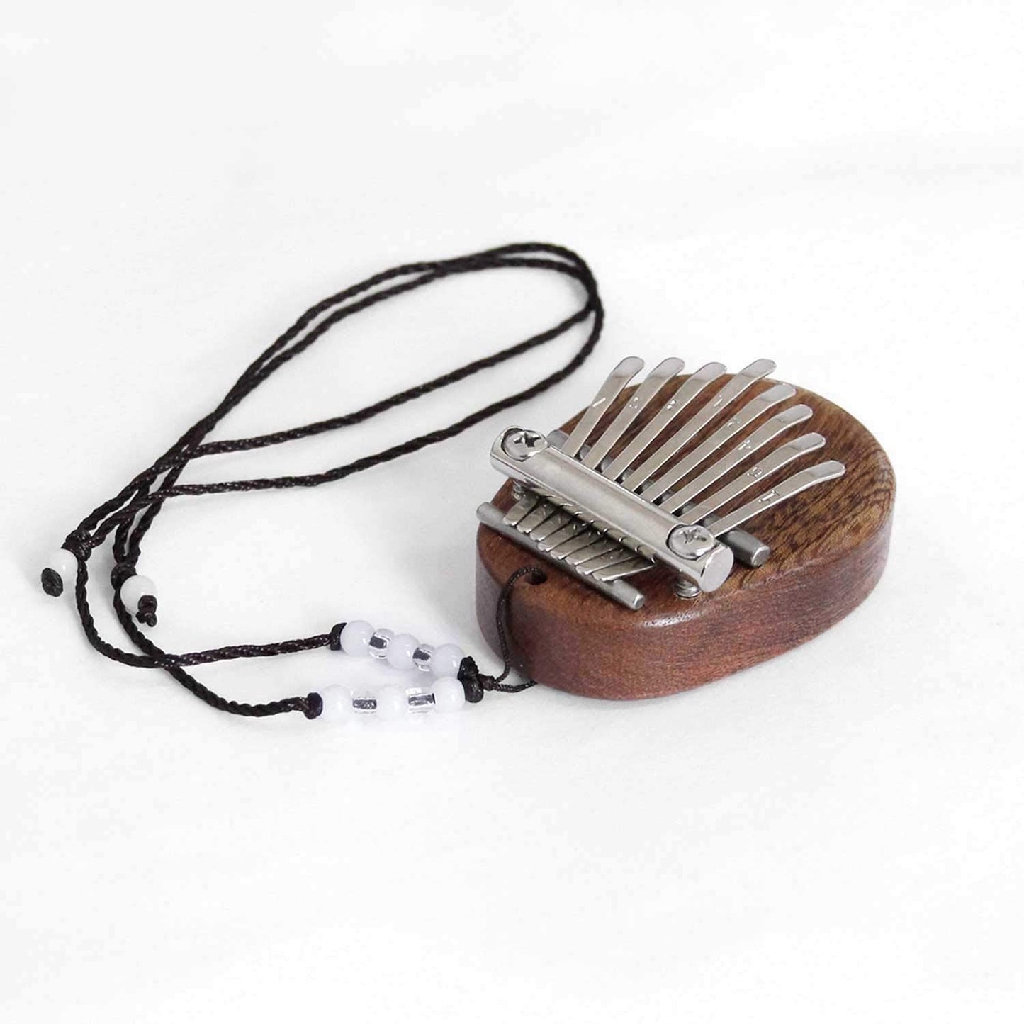 Piano de pulgar Mini Kalimba de madera maciza de alta calidad. instrumento musical portátil. 8 teclas Mini Kalimba dedo pulgar piano marimba musical buen accesorio colgante regalo