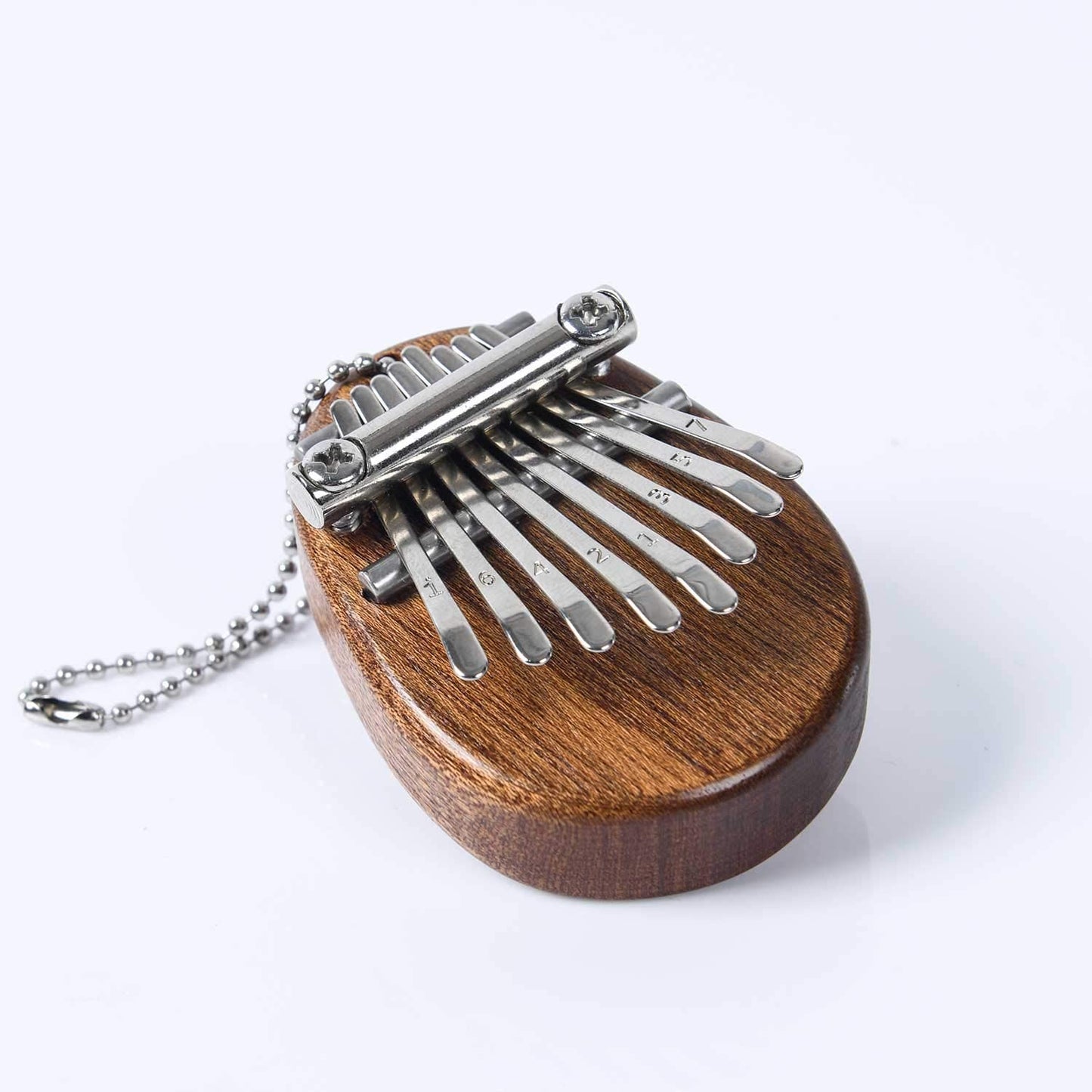 Piano de pulgar Mini Kalimba de madera maciza de alta calidad. instrumento musical portátil. 8 teclas Mini Kalimba dedo pulgar piano marimba musical buen accesorio colgante regalo