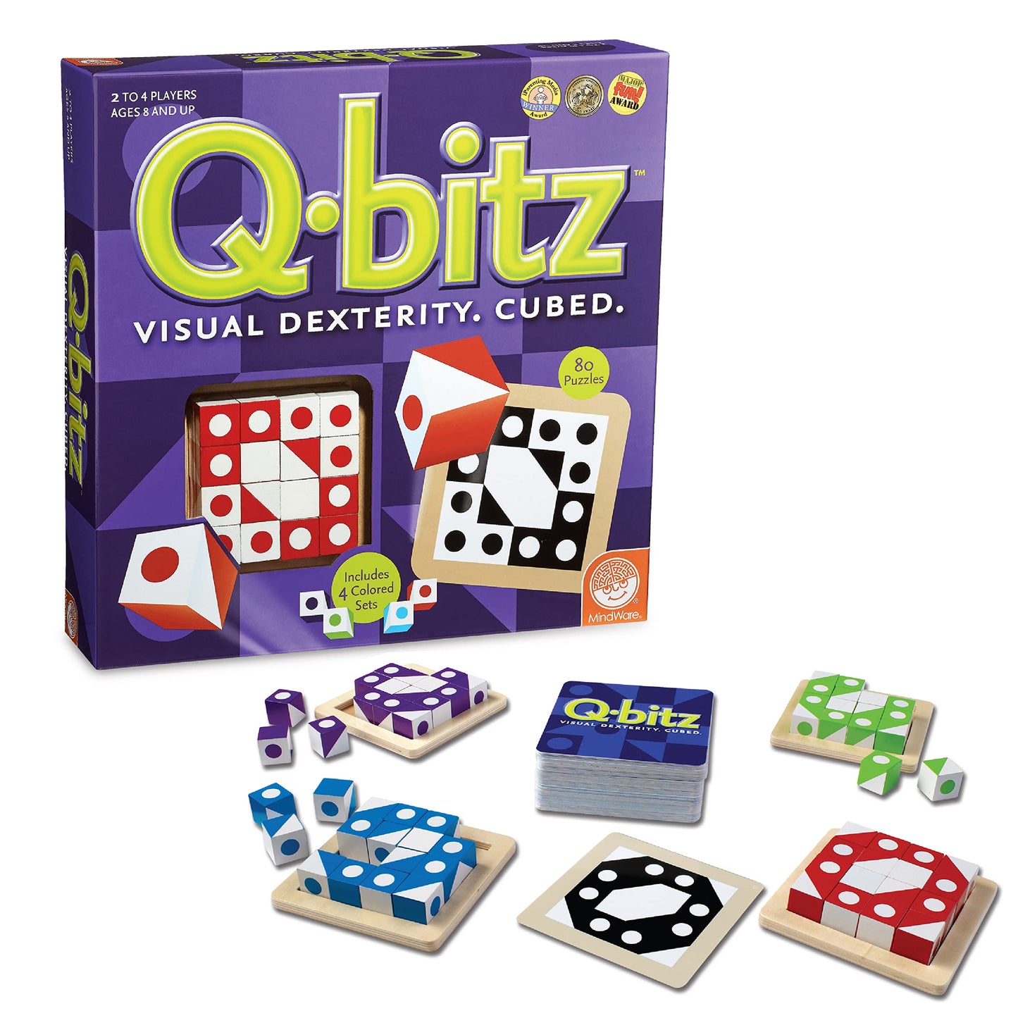 Mindware Q-bitz, juego de patrones, pensamiento rápido