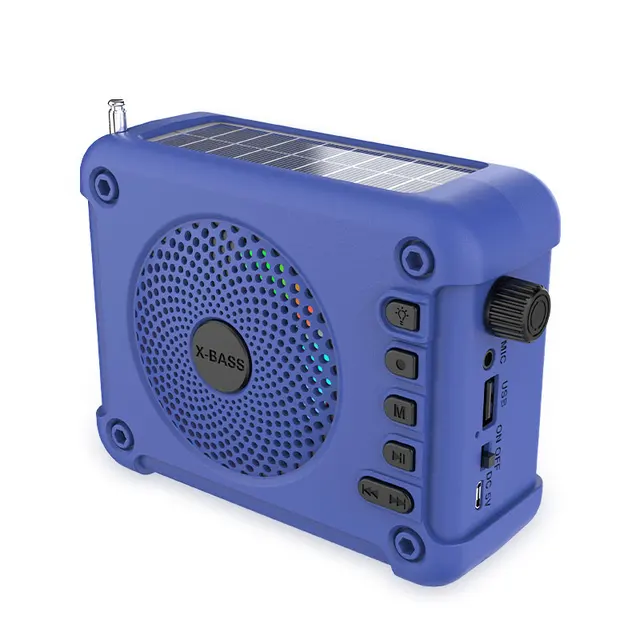 Radio Parlante Solar Bluetooth ZQS301K